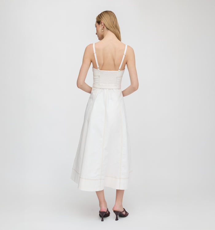 The Fiona Dress - Off White