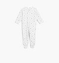The Footie Pajama - Pastel Trellis