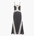 The Francesca Dress in Black Polka Dot color: Black Polka Dot