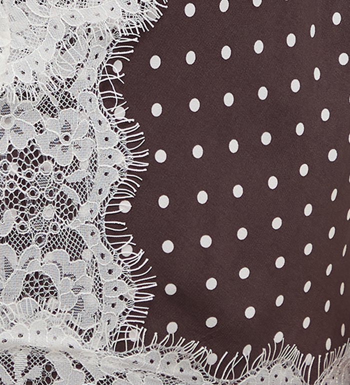 The Francesca Dress - Duke Dot Chocolate