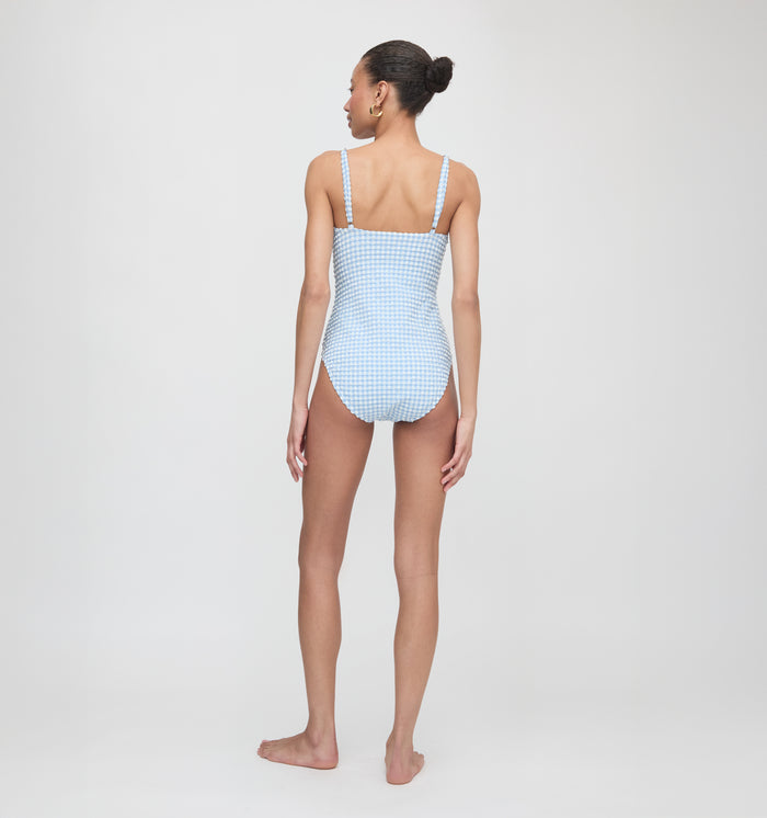 The Giana One Piece - Blue Gingham
