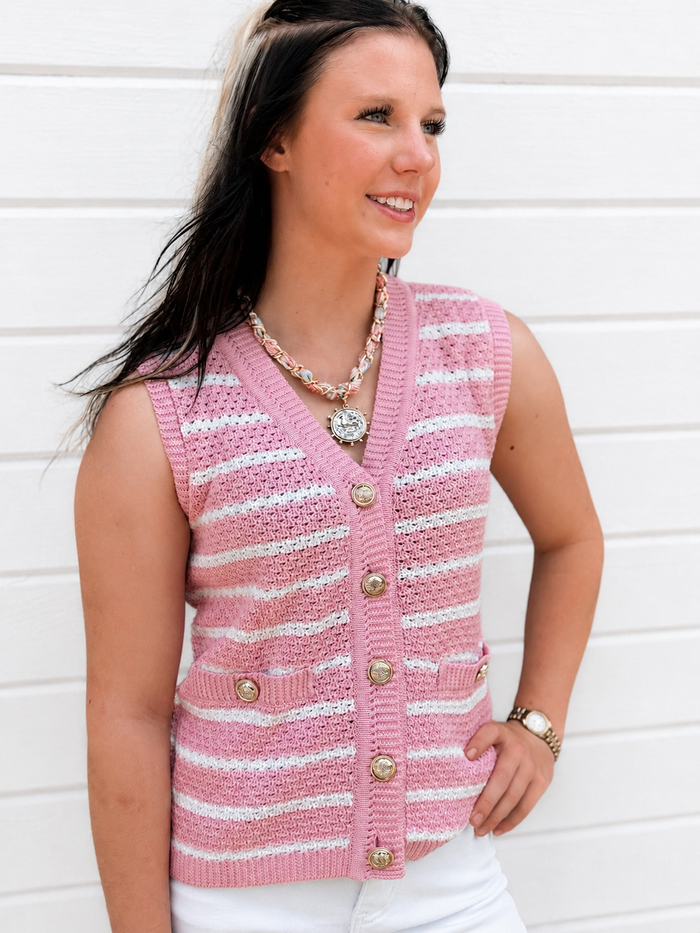 The Goldie Button Blouse