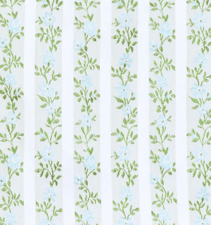 The Hallie Skirt - Brocade Vine Stripe