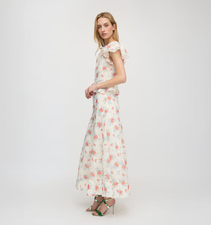 The Halston Dress - Sunburst Blossoms