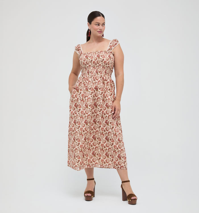 The Harper Nap Dress -  Meadowbrook Floral