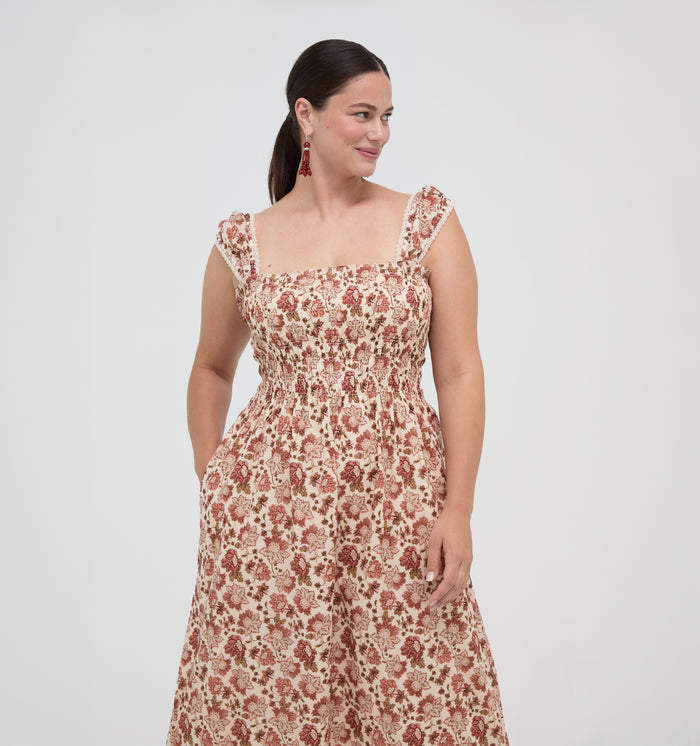The Harper Nap Dress -  Meadowbrook Floral