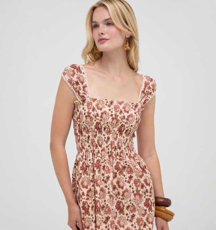 The Harper Nap Dress -  Meadowbrook Floral