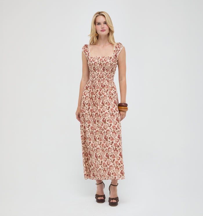 The Harper Nap Dress -  Meadowbrook Floral
