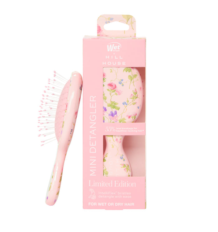 The Hill House x Wet Brush Mini Brush - Pink Floral
