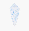 The Hooded Towel - Blue Botanical