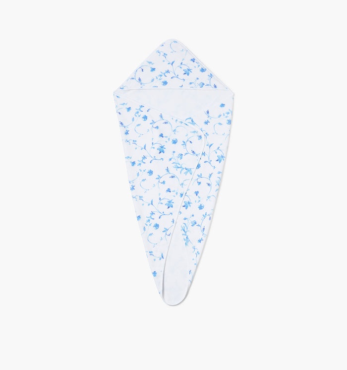 monogram: blue-botanical