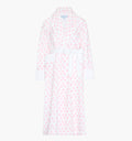 The Hotel Robe - Pink Doily Heart