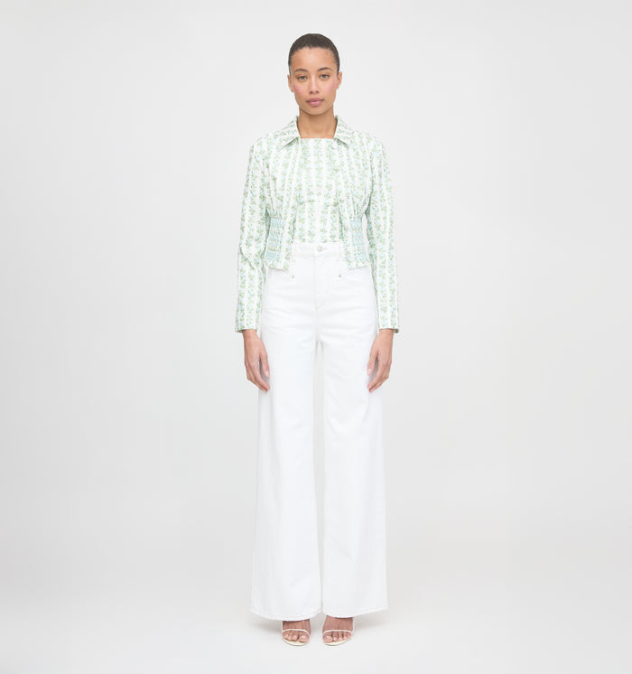The Hunter Jacket - Brocade Vine Stripe