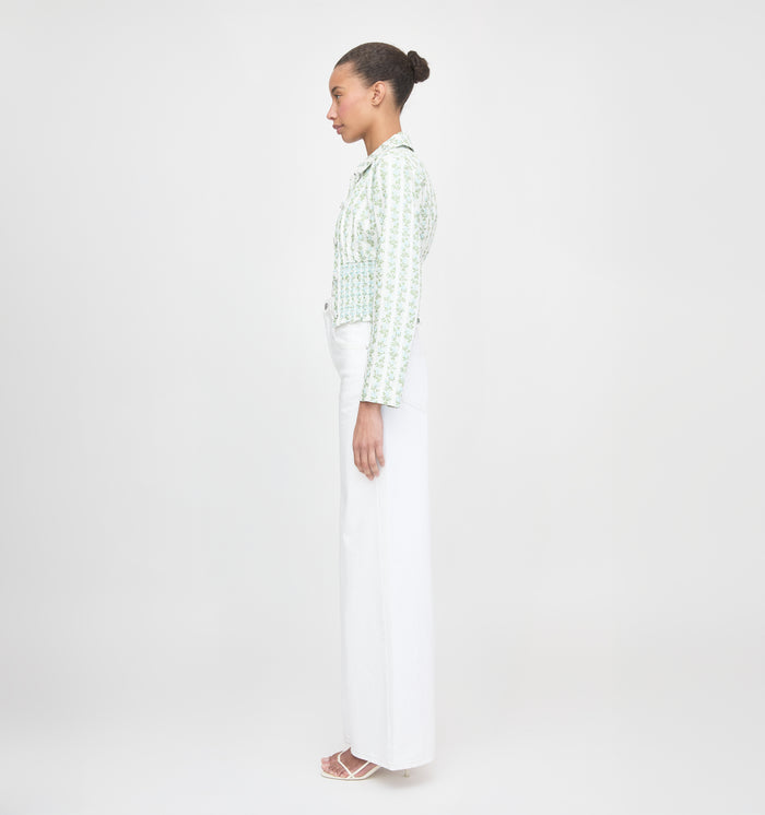 The Hunter Jacket - Brocade Vine Stripe