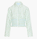 Brocade Vine Stripe / XXXS