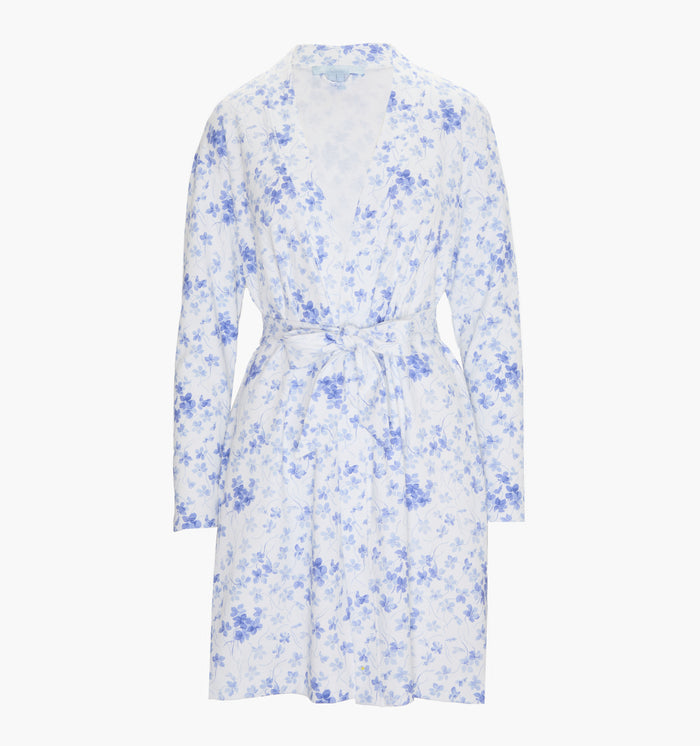 The Ivory Robe - Blue Sweet Peas