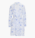The Ivory Robe - Blue Sweet Peas