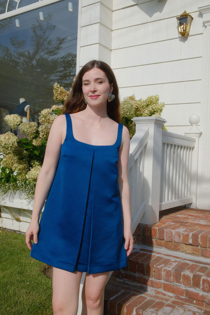 The Jasper Dress -  Peacock Blue