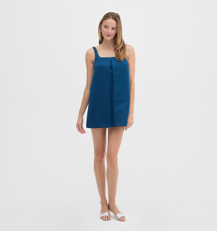 The Jasper Dress -  Peacock Blue