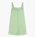 The Jasper Dress - Pear Satin