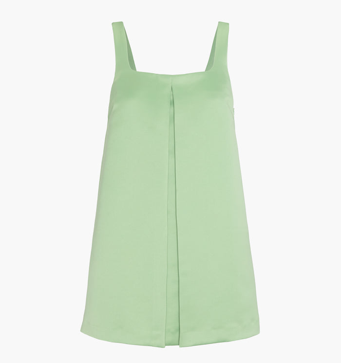 The Jasper Dress - Pear Satin