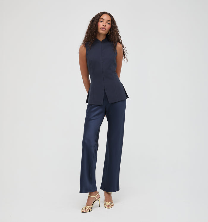 The Katrina Top -  Midnight Navy