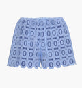 The Kaya Short - Cornflower Lace
