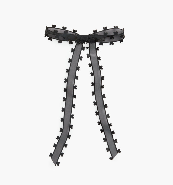 The Kaye Bow in Black color: Black