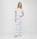 The Kelly Pajama Set - Flower Pots