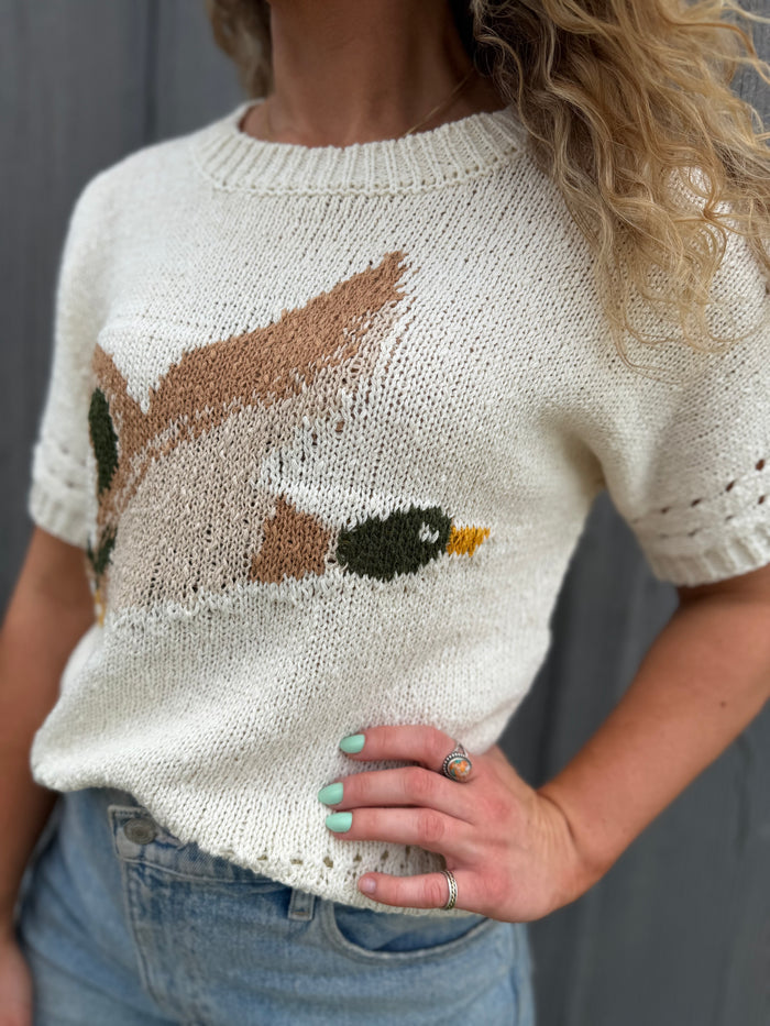 The Knitted Mallard Sweater