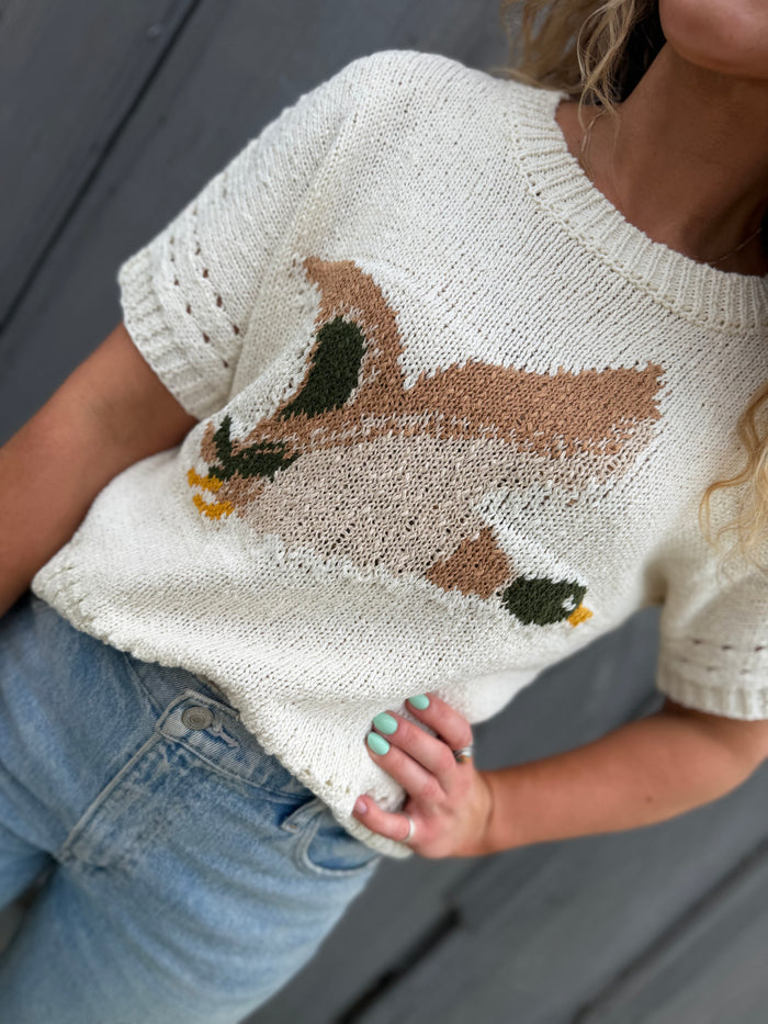 The Knitted Mallard Sweater