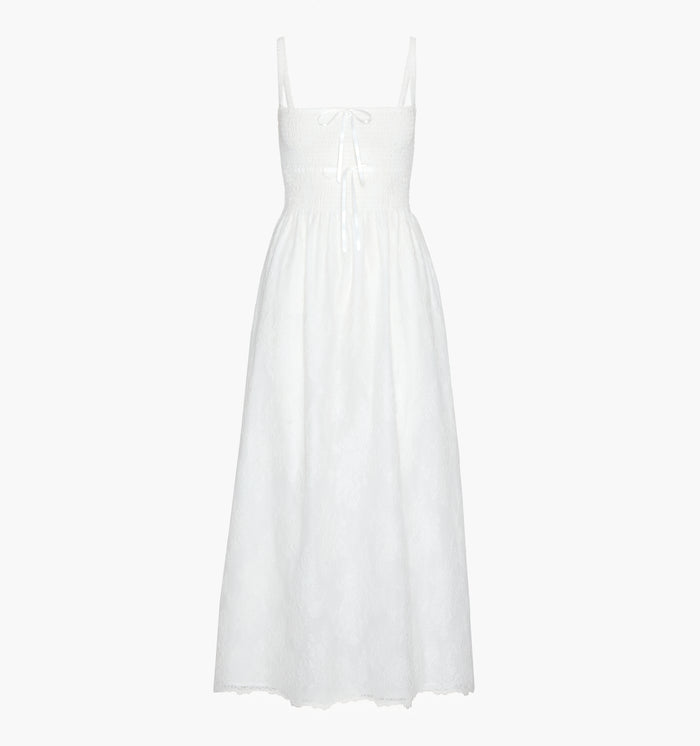 The Larissa Nap Dress - White Magnolia Lace