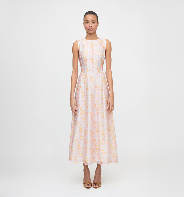 The Leanne Dress - Sunwashed Petals