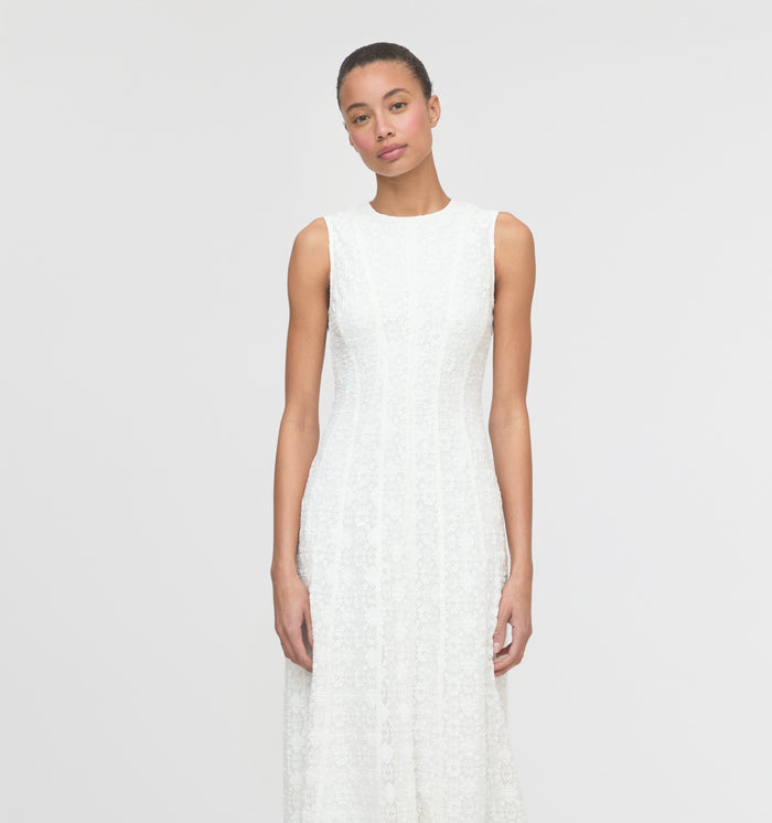 The Leanne Dress - White Lace