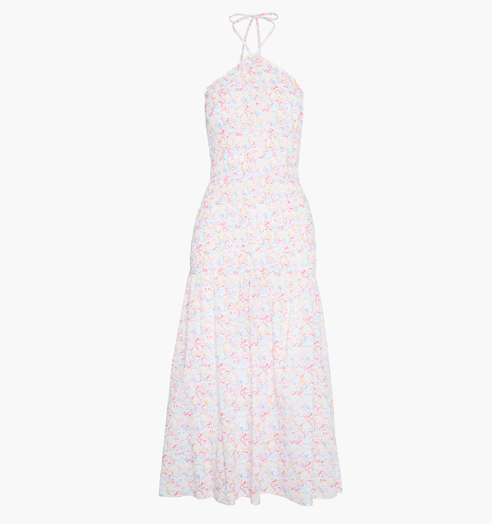 The Lenora Beach Dress - Camo Fish