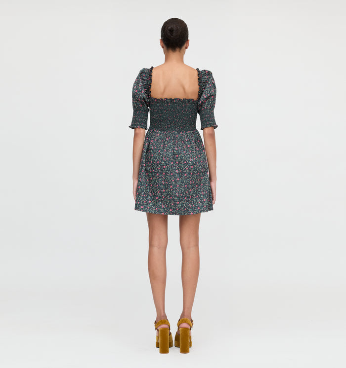 The Lila Nap Dress in Florentine Ditsy color: Florentine Ditsy