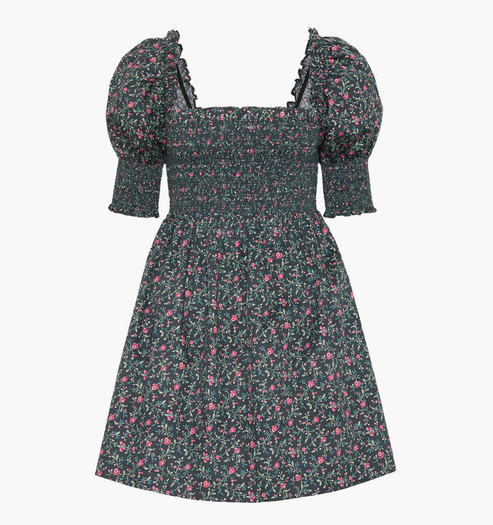 The Lila Nap Dress in Florentine Ditsy color: Florentine Ditsy