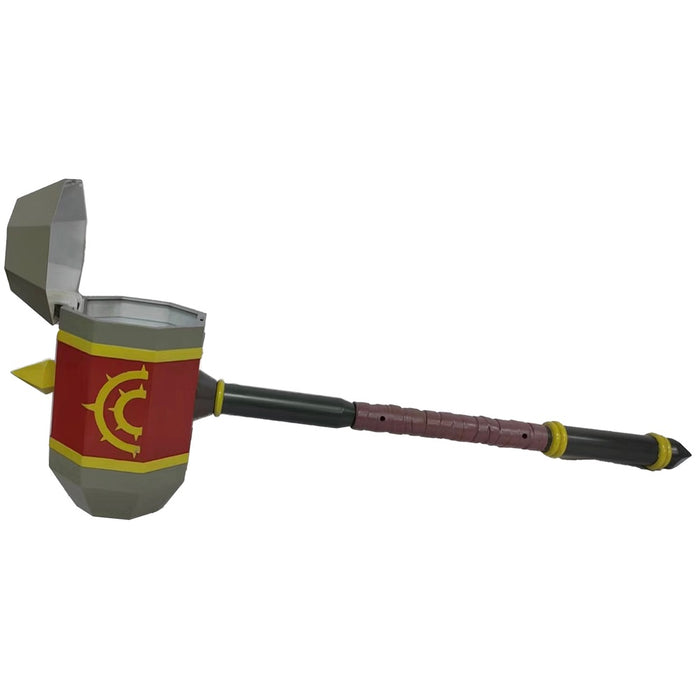 The Lord of the Rings Helm Hammerhand popcorn bucket front view showing the detailed warrior helmet design