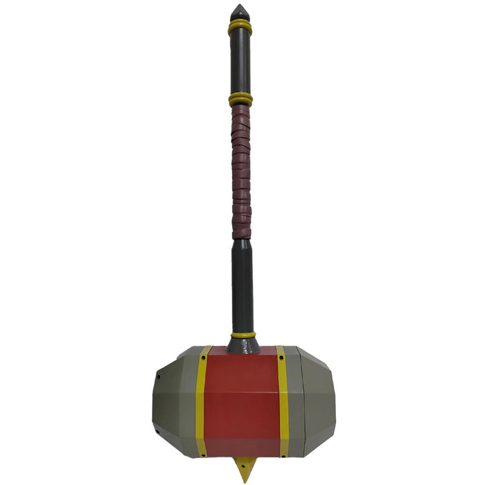 Back view of the Helm Hammerhand collectible bucket showcasing its cinematic proportions and movie styling
