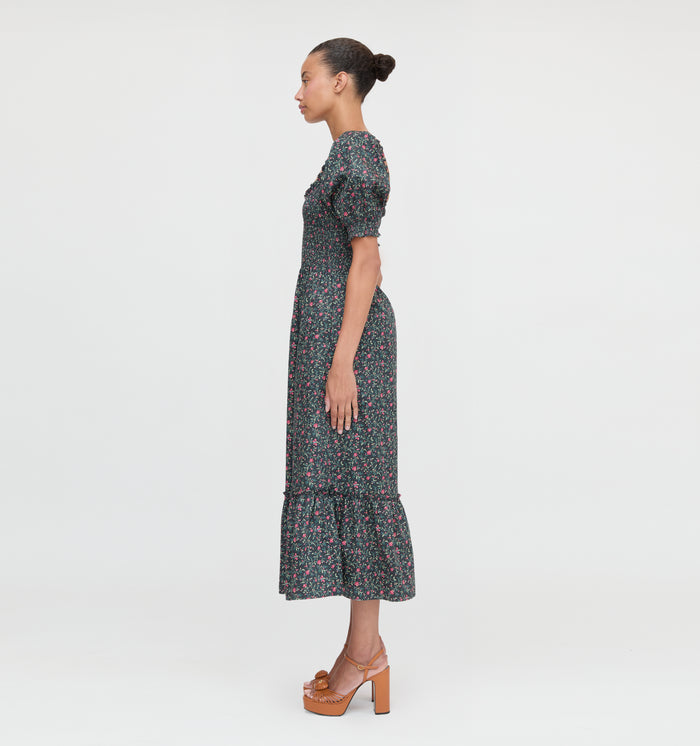 The Louisa Nap Dress in Florentine Ditsy color: Florentine Ditsy