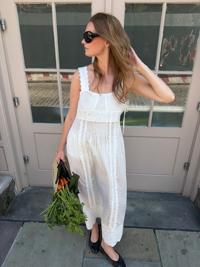 The Lux Nightgown - Pure White
