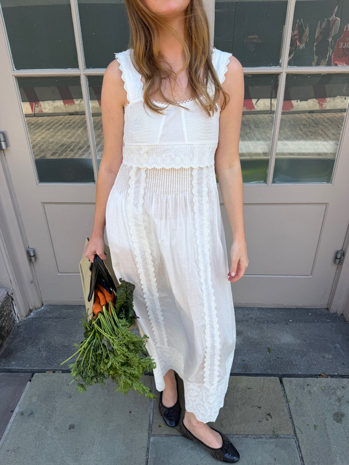 The Lux Nightgown - Pure White