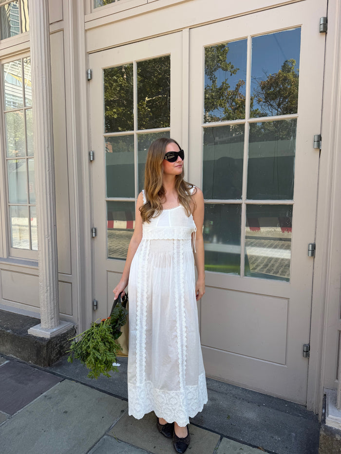 The Lux Nightgown - Pure White