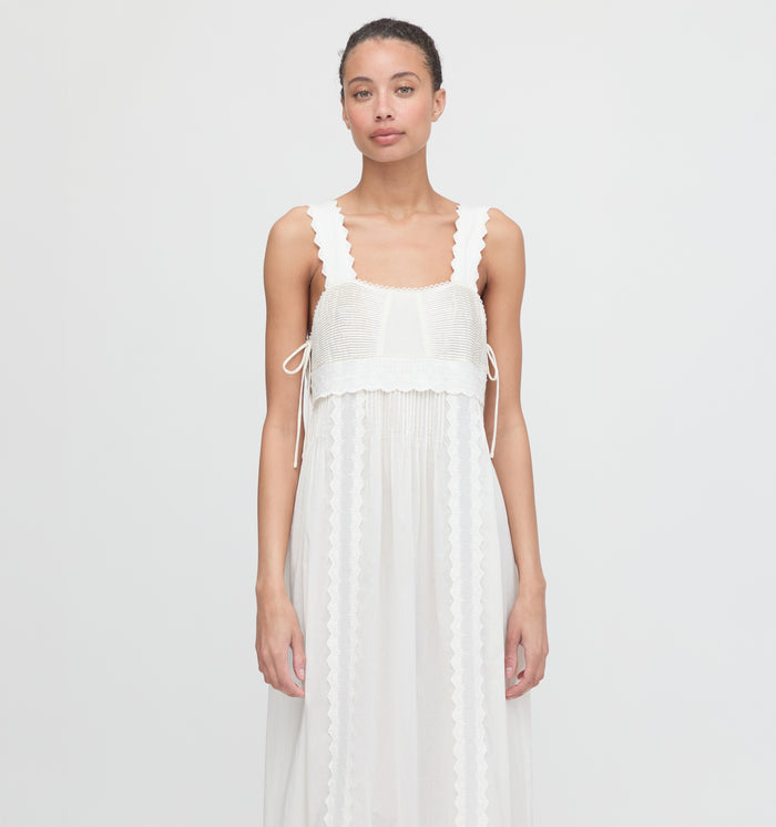 The Lux Nightgown - Soft Ivory