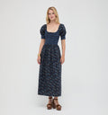 The Madeline Nap Dress -  Clydesdale Canter Navy
