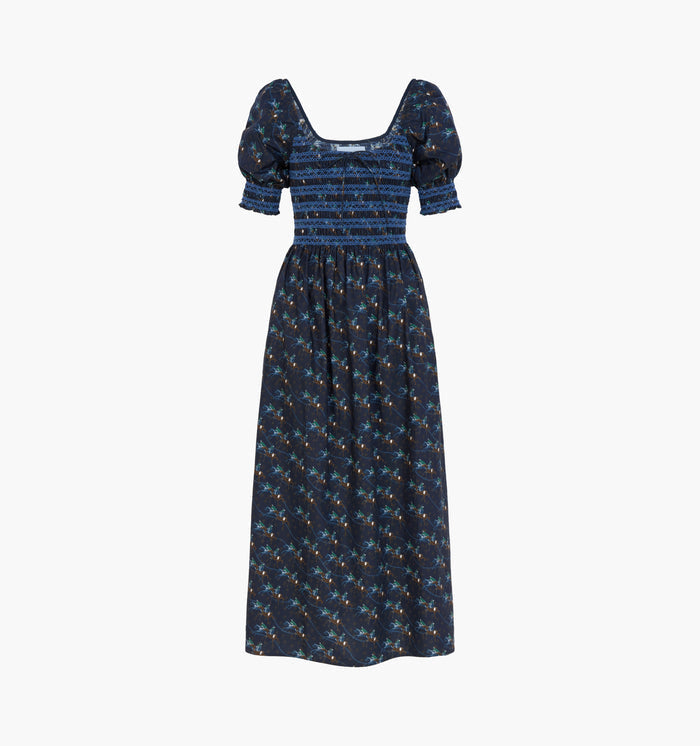 The Madeline Nap Dress -  Clydesdale Canter Navy