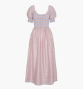 The Madeline Nap Dress - Pink Wentworth Leaf