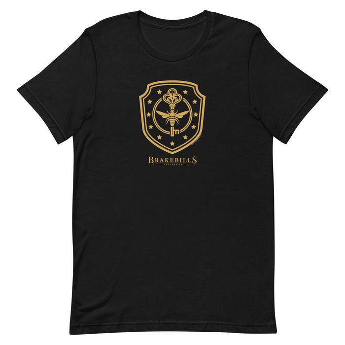 The Magicians Brakebills University adult short sleeve t-shirt front view
