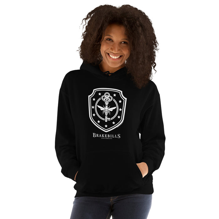 The Magicians Brakebills University Hoodie fabric and detail close-up