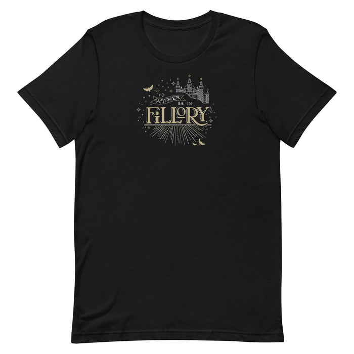 The Magicians I'd Rather be in Fillory Men's Short Sleeve T-Shirt front view